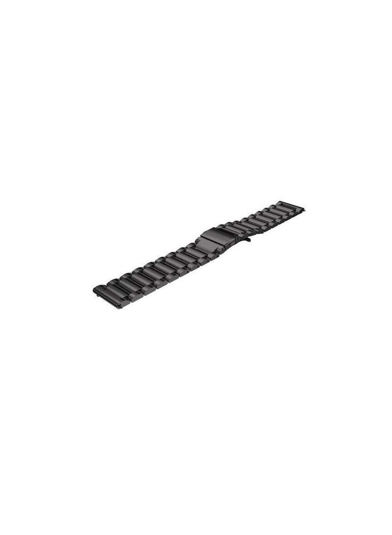 Quick Release Stainless Steel Metal Replacement Straps 22mm Compatible With Oraimo Watch 2 Pro OSW-32 Smartwatch  -Black - Image 5