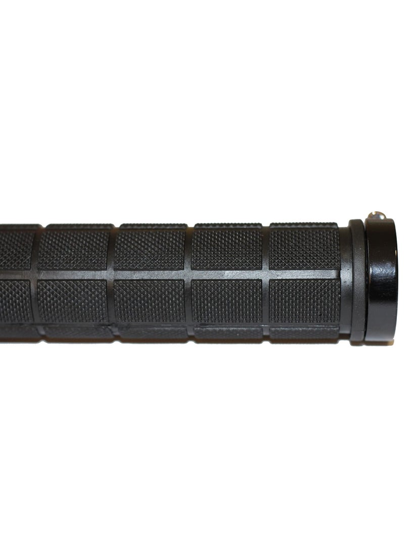 SYOSI Bicycle Handlebar Grips Rubber Anti-Slip Grip Handlebar for MTB/BMX Mountain Bike Bicycle Accessories Black 2 Pack  - Image 4