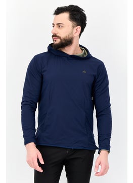 Adidas Men Sportswear Fit Long Sleeves Outdoor Sweatshirt,n Navy  - Image 1