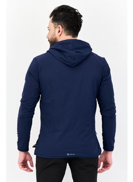 Adidas Men Sportswear Fit Long Sleeves Outdoor Sweatshirt,n Navy  - Image 3