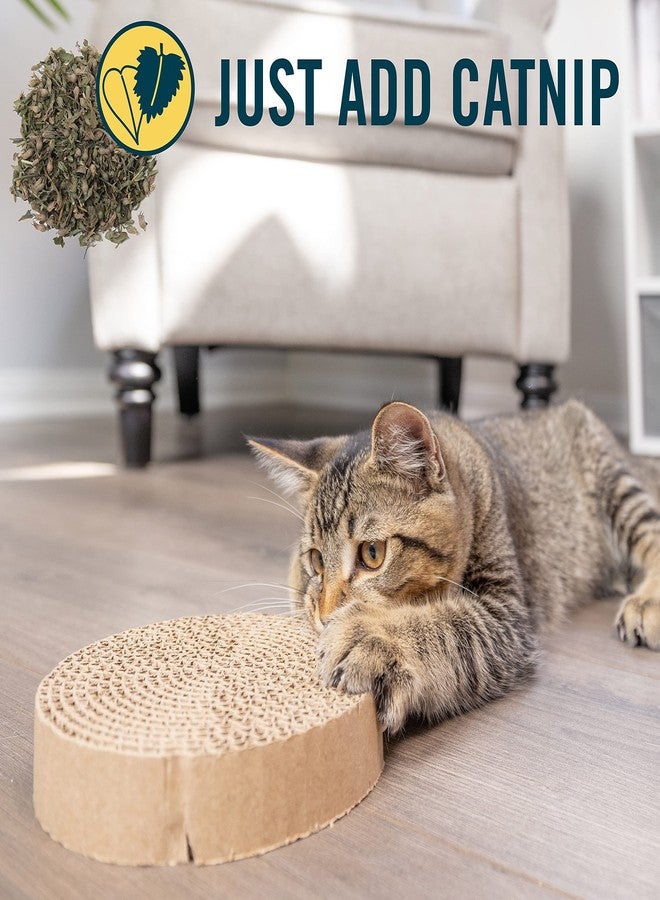 Our Pets OurPets Wobble Scratch Track Cat Scratcher Cardboard Replacement Scratching Pads - 3 Pack. Round Cat Scratcher Refill - Image 4
