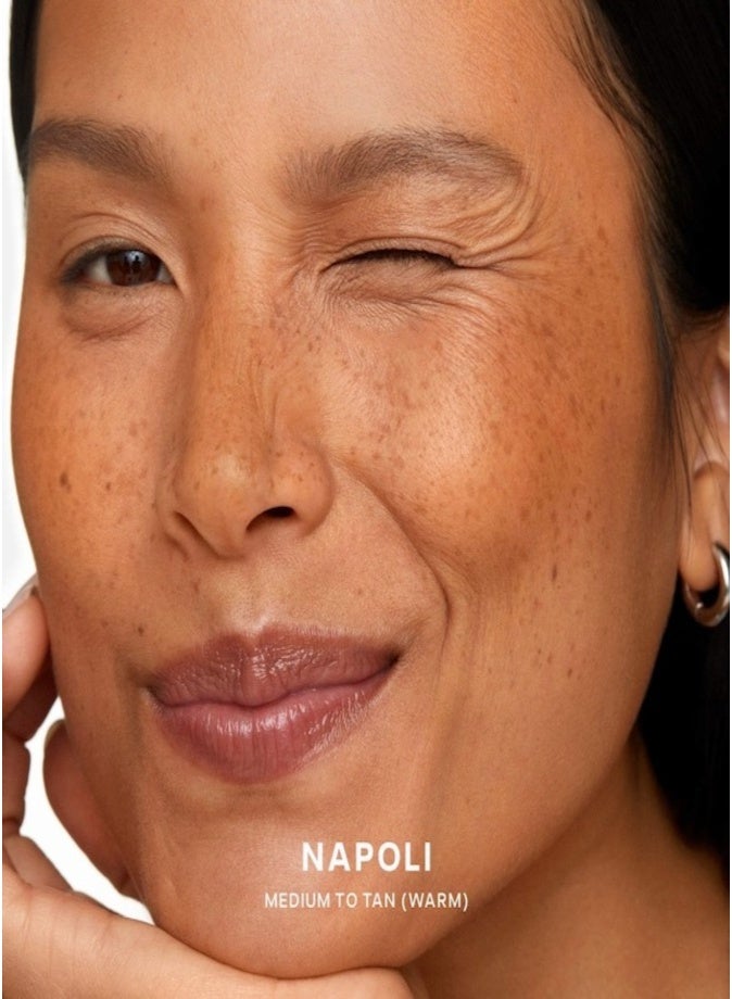 SAIE SuperSuede™ Radiant Talc-Free Baked Powder Bronzer Napoli 8g – Natural Sun-Kissed Glow Bronzing Powder - Image 3