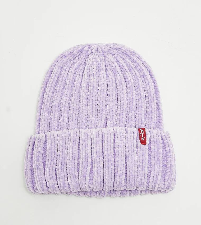 ليفايز قبعة صوفية بتفاصيل شعار