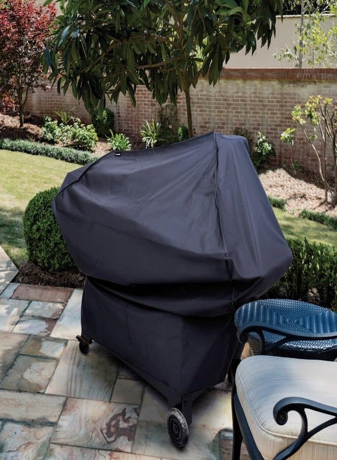 Charbroil Char-Broil 2346444P04 55-inch Large Smoker Cover, Black - Image 2