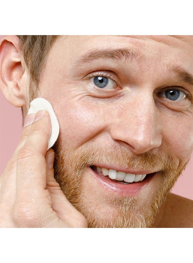 Clarity Aftershave Pads - Lactic Acid, Witch Hazel, Methol, Aloe + Grape Exfoliate, Fight Blemishes + Soothes Skin - 45 Pads. Made in The USA