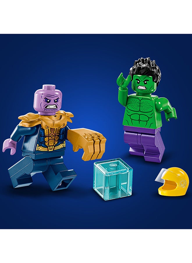 LEGO LEGO Marvel The Hulk Truck vs. Thanos - Super Hero Building Toy with a Monster Truck plus 2 Minifigures & Accessories incl. an Infinity Gauntlet - Collectible Set for 7+ Year Old Boys & Girls - 76312 (229 pieces)  - Image 5