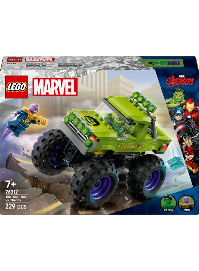 LEGO Super Heroes The Hulk Truck Vs. Thanos 76312 (229) Pieces  - Image 2