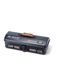 General Outdoor Tools Storage Box Portable Camping Picnic Hand Box Metal Tools Storage Box with Handle Sundries Storage Box  - Image 1
