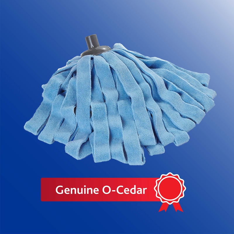 o cedar O-Cedar Microfiber Cloth Mop Refill, Blue - Image 3