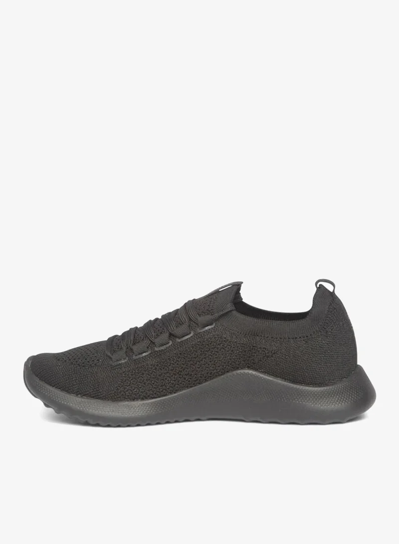 aetrex Carly Arch Support Sneakers Black