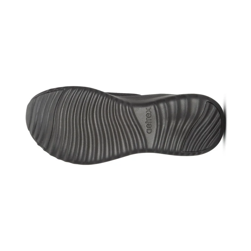 aetrex Carly Arch Support Sneakers Black
