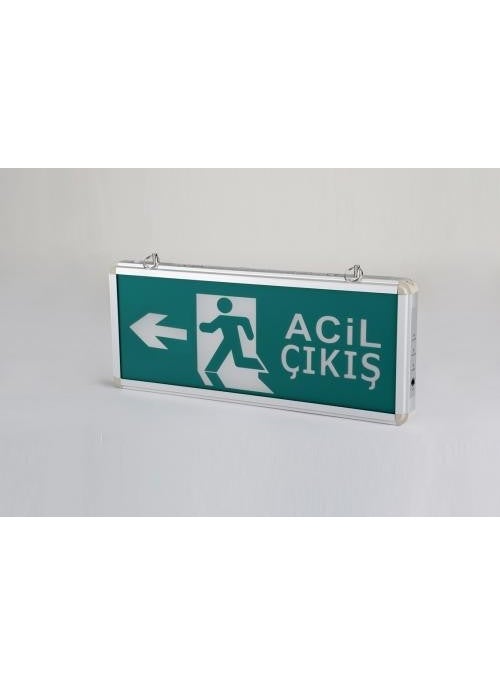 CATA - Ct-9179 Counter Arrow Emergency Exit Exit Luminaire - Image 1