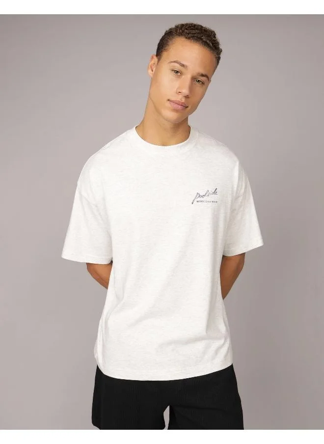 American Eagle AE Boxy Destination Graphic T-Shirt