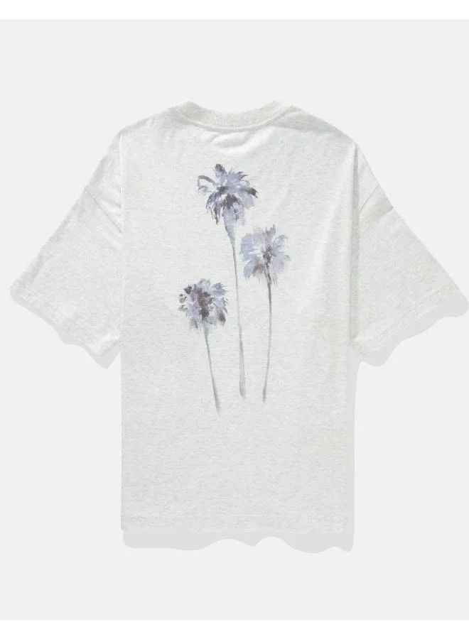 American Eagle AE Boxy Destination Graphic T-Shirt