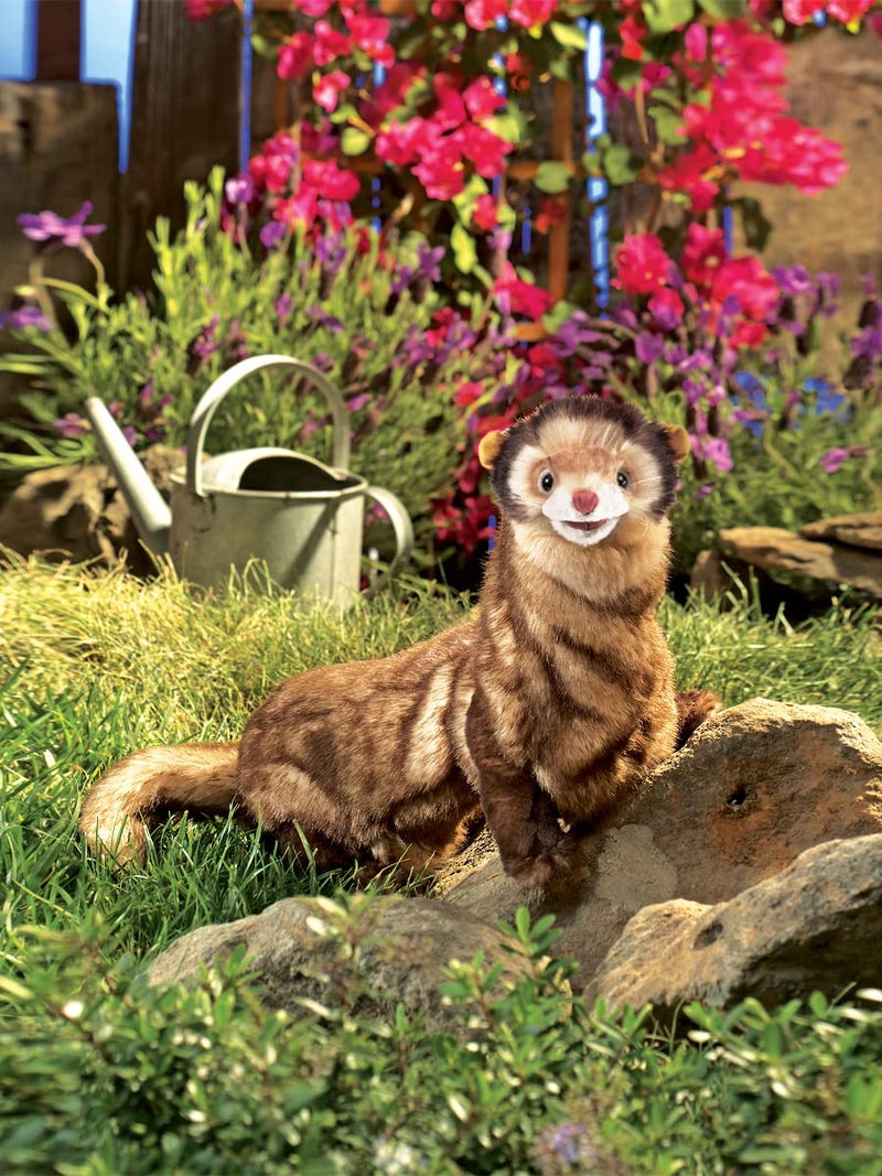 Folkmanis Ferret Hand Puppet - Image 5