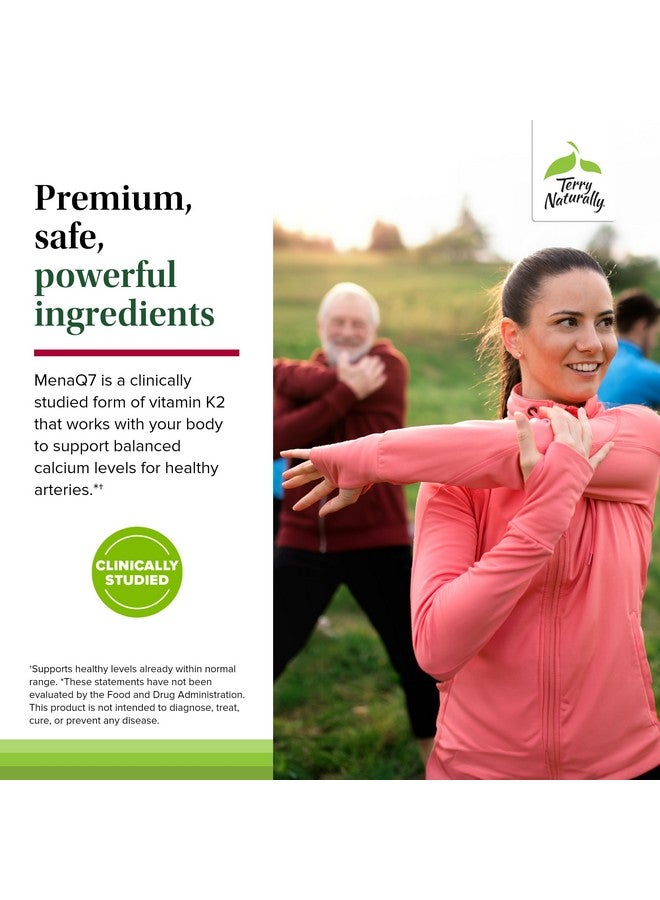 Terry Naturally Artery Strong - Cardio Health & Vascular Elasticity and Strength Support - Cardiovascular Supplement with Vitamins A & D3 - Aids Blood Vessel Elasticity - 60 Softgels (Pack of 2) - Image 5