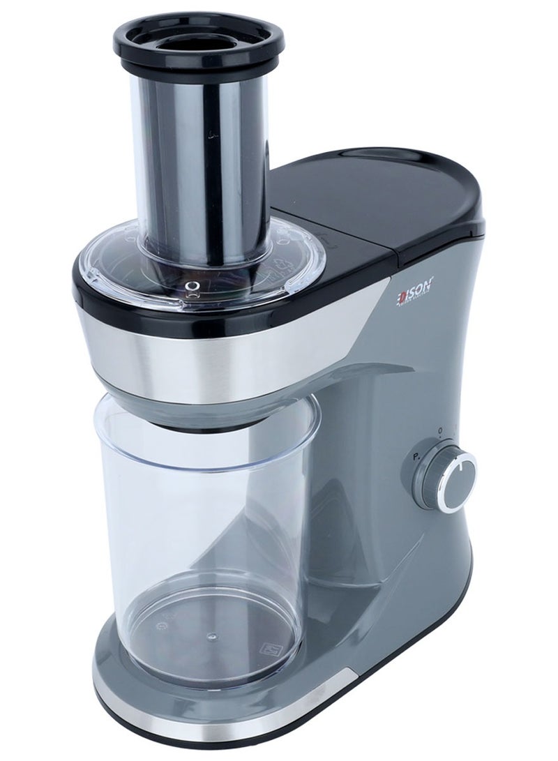 EDISON Food Processor + Blender 3×1 Dark Grey 0.6L 300W Two Speeds  - Image 3