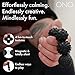 ONO Signets Silicone Magnetic Balls with Textured Dimples Bumps and Waves Fun to Play with Fidget Toy for Adults Help Relieve Stress Anxiety Tension Onyx Set of 4 - Image 4