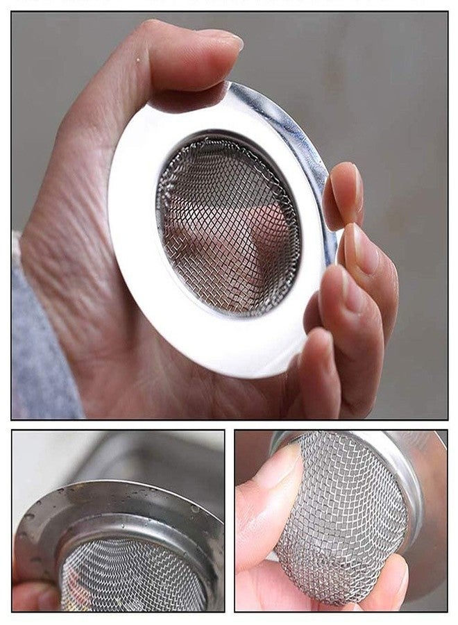 KitchenFest® Stainless Steel Strainer Kitchen Drain Basin Basket Filter Stopper Drainer Sink Jali, 11.5 cm (1 pcs) - Image 4