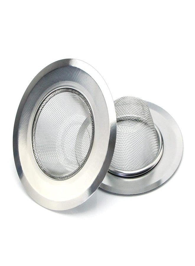 KitchenFest® Stainless Steel Strainer Kitchen Drain Basin Basket Filter Stopper Drainer Sink Jali, 11.5 cm (1 pcs) - Image 1