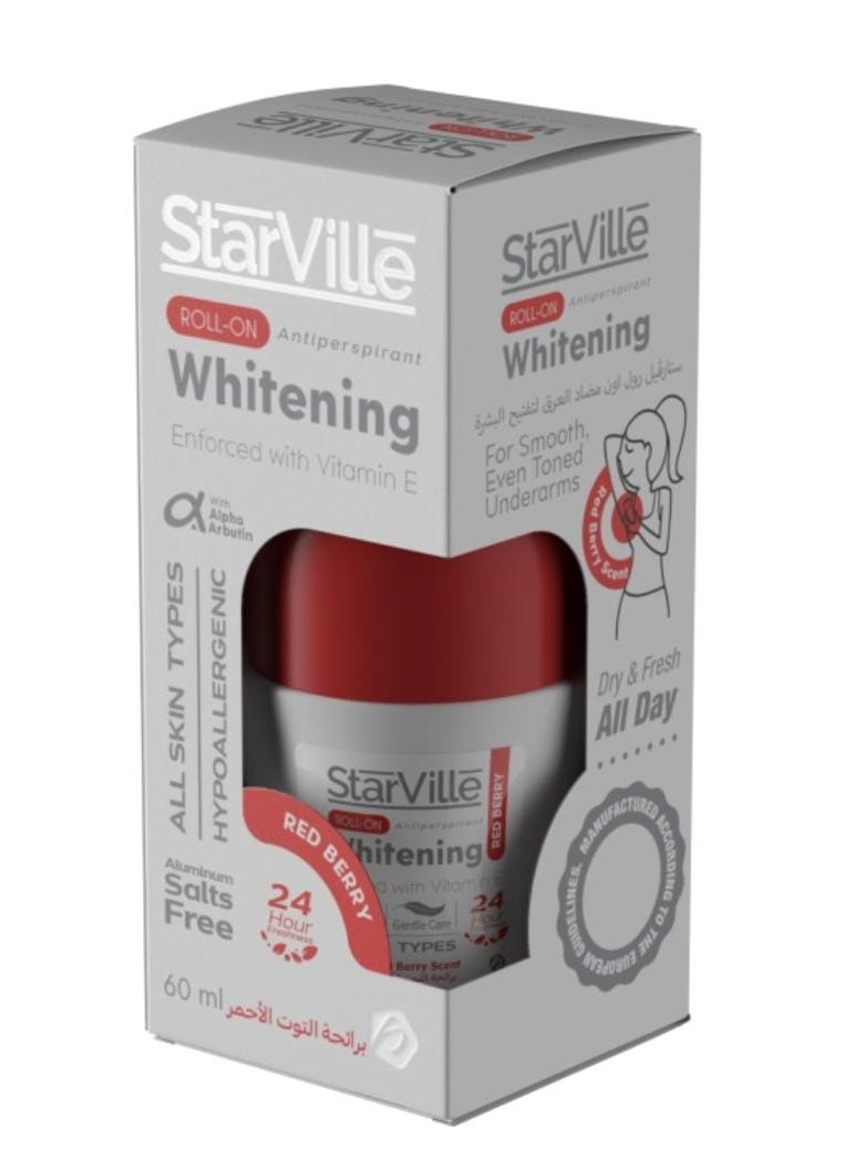 starville Starville Whitening Roll on Redberry 60 ml 