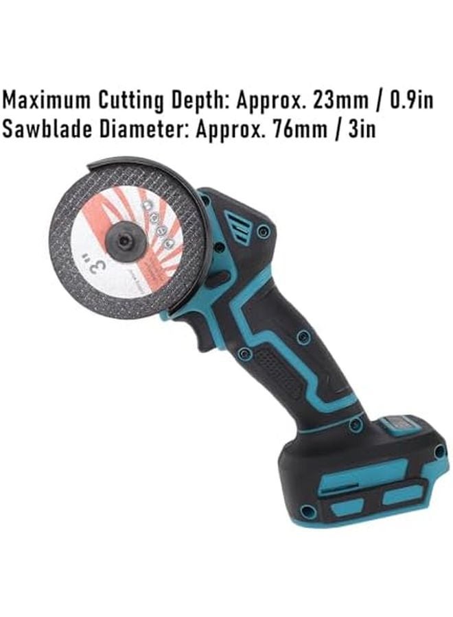 Cordless Mini Circular Saw 3 Inch Blade 19000 RPM Compact Woodworking Tool - Image 3