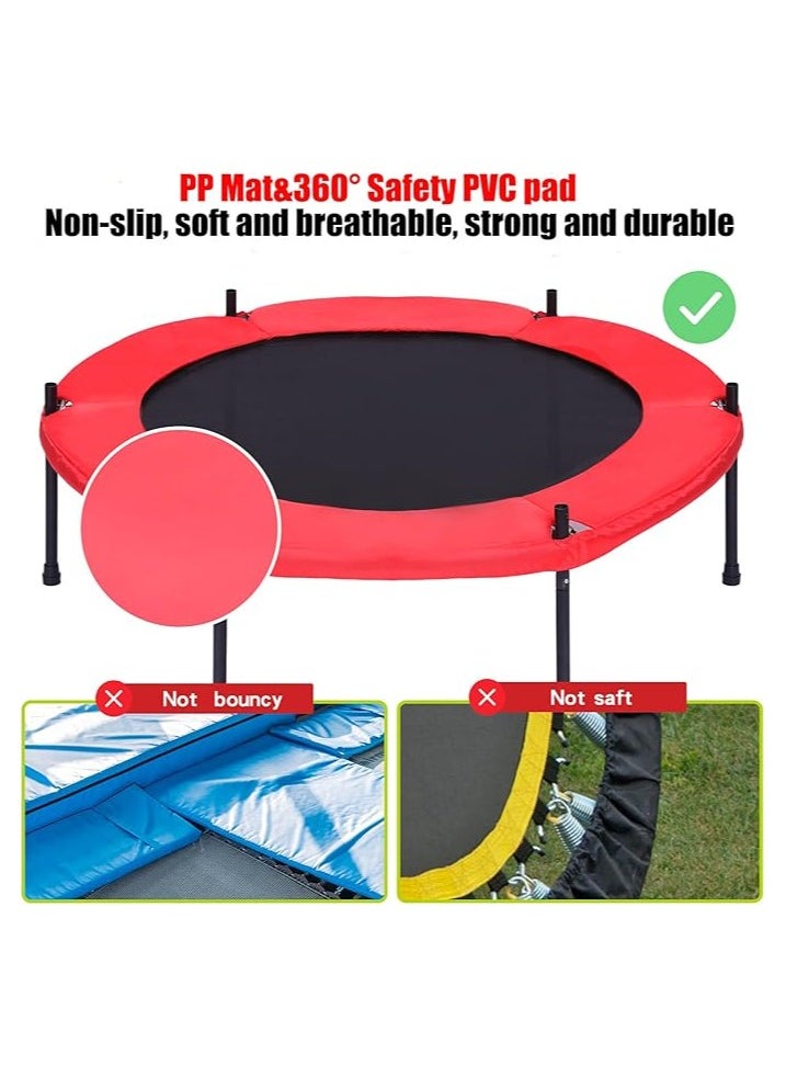 Generic - Kids Trampoline with Safety Enclosure Net - 5ft - Image 1