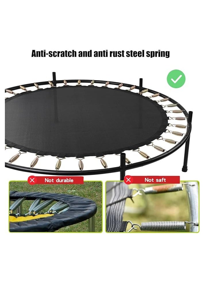 Generic - Kids Trampoline with Safety Enclosure Net - 5ft - Image 1