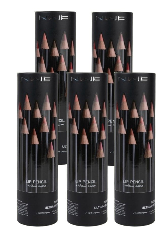 NWK 5 Sets Multicolour Lip Liner 12 Pieces - Image 1