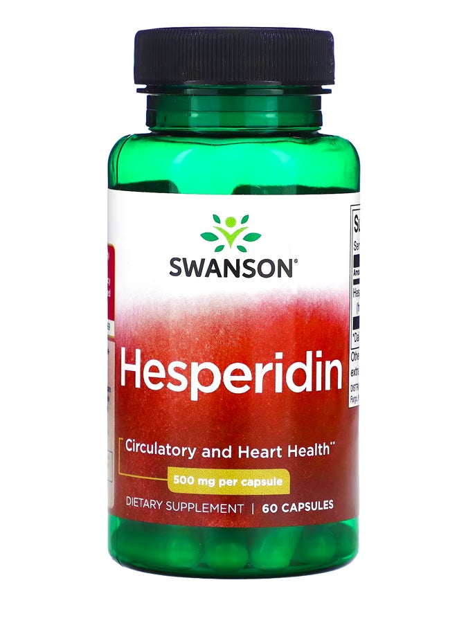 SWANSON Hesperidin 500 mg 60 Capsules