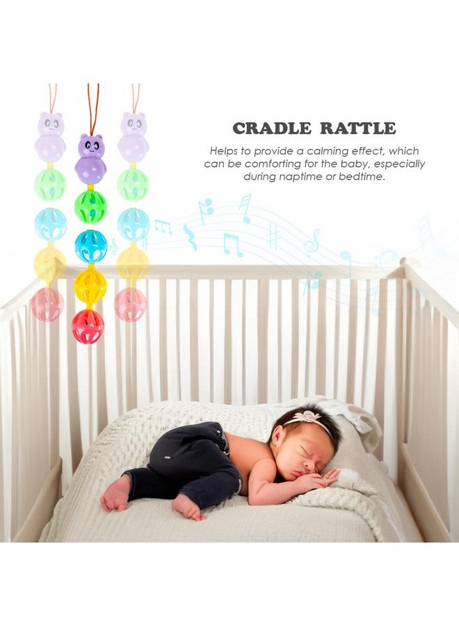 Ratna's Cradle Rattle with Rattling Sound Upon Shaking | Safe & Non Toxic Hanging Rattle Toy Multicolor for Infants & New Born Babies - Image 4