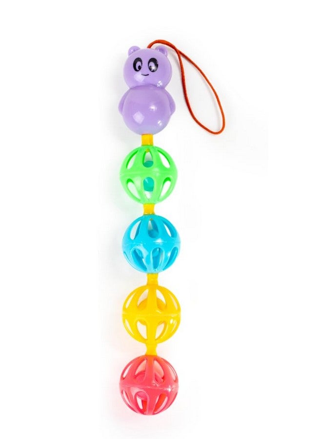 Ratna's Cradle Rattle with Rattling Sound Upon Shaking | Safe & Non Toxic Hanging Rattle Toy Multicolor for Infants & New Born Babies - Image 1