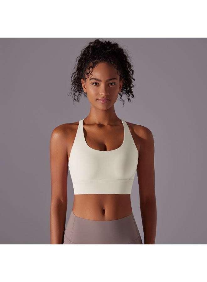 Top Women Bra Cropped Bralette Gym Yoga Sports Bra Cross  Back Female Bra Breathable Top Women's Underwear - Image 2