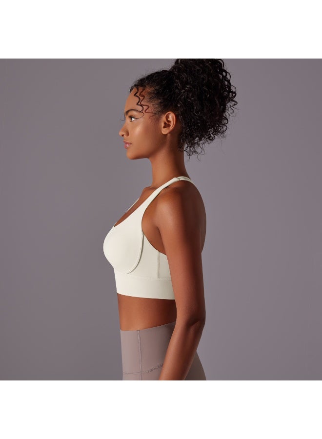 Top Women Bra Cropped Bralette Gym Yoga Sports Bra Cross  Back Female Bra Breathable Top Women's Underwear - Image 4