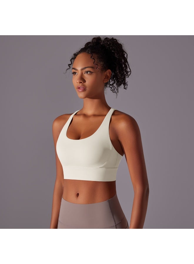 Top Women Bra Cropped Bralette Gym Yoga Sports Bra Cross  Back Female Bra Breathable Top Women's Underwear - Image 3