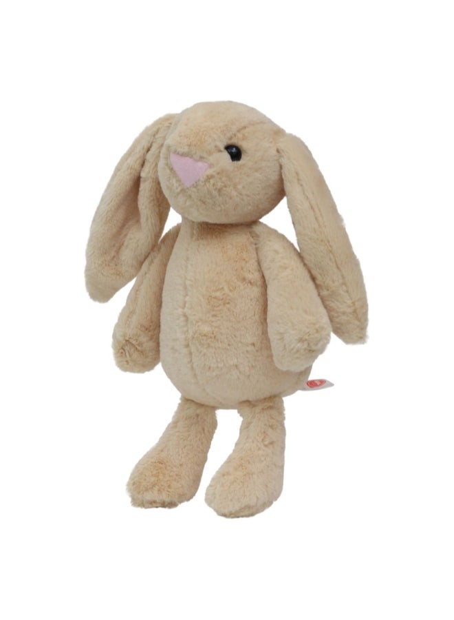 DANUBE HOME دميّة أرنب كريميّة بارتفاع 33 سم بأذنين طويلتين – حيوان محشو ناعم، أرنب بأذن مرنة، مثالي للأطفال، هدية أو رفيق في الحضانة - Image 4
