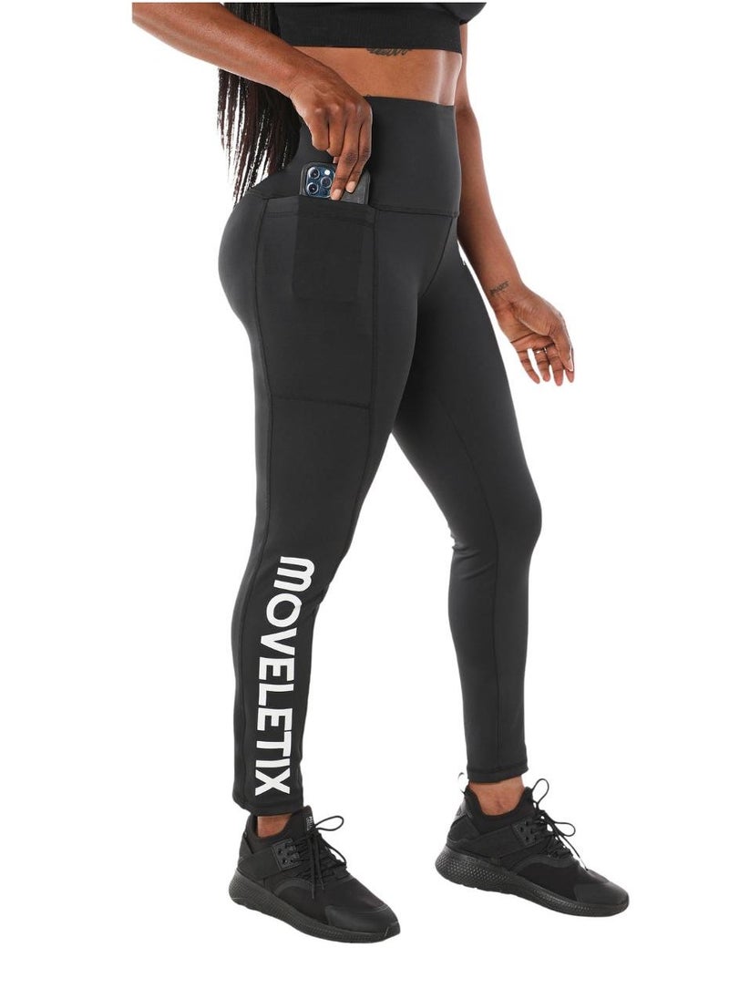 Moveletix - Plus Size Leggings Pocket Card Airpod slot - Image 1