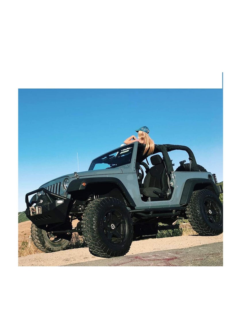 SYOSI Car Roof Hammock Compatible with Jeep Gladiator JT  Jeep Wrangler YJ TJ JK JKU JL JLU 1987 2020 4 Door and 2 Door  - Image 4