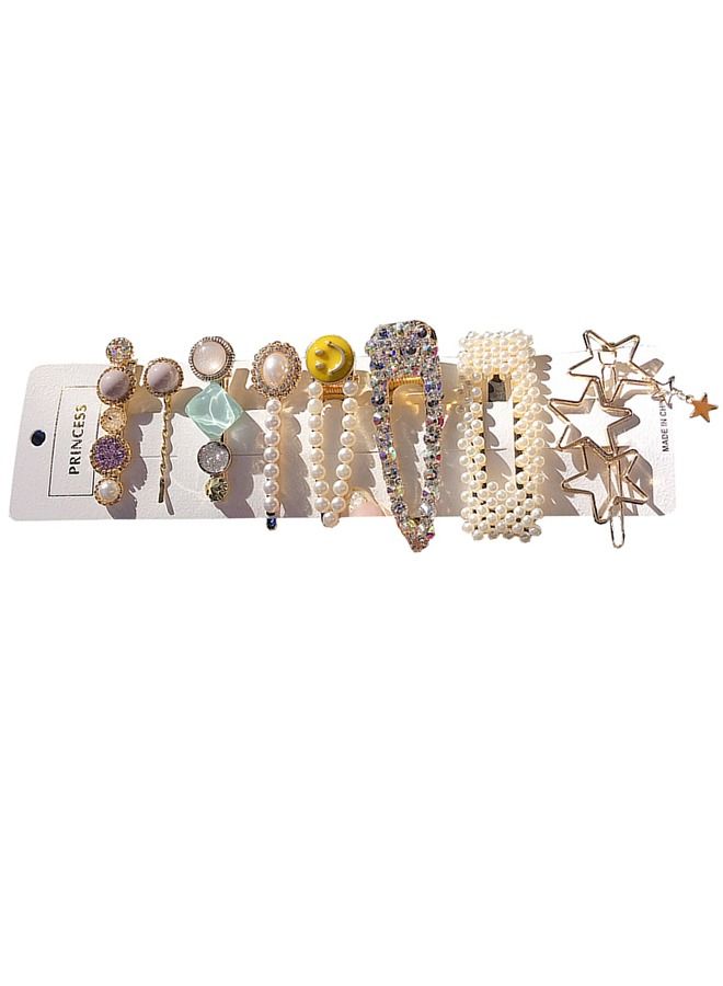 Generic Hair Clips  Set 8-Piece  Multicolour  - Image 2