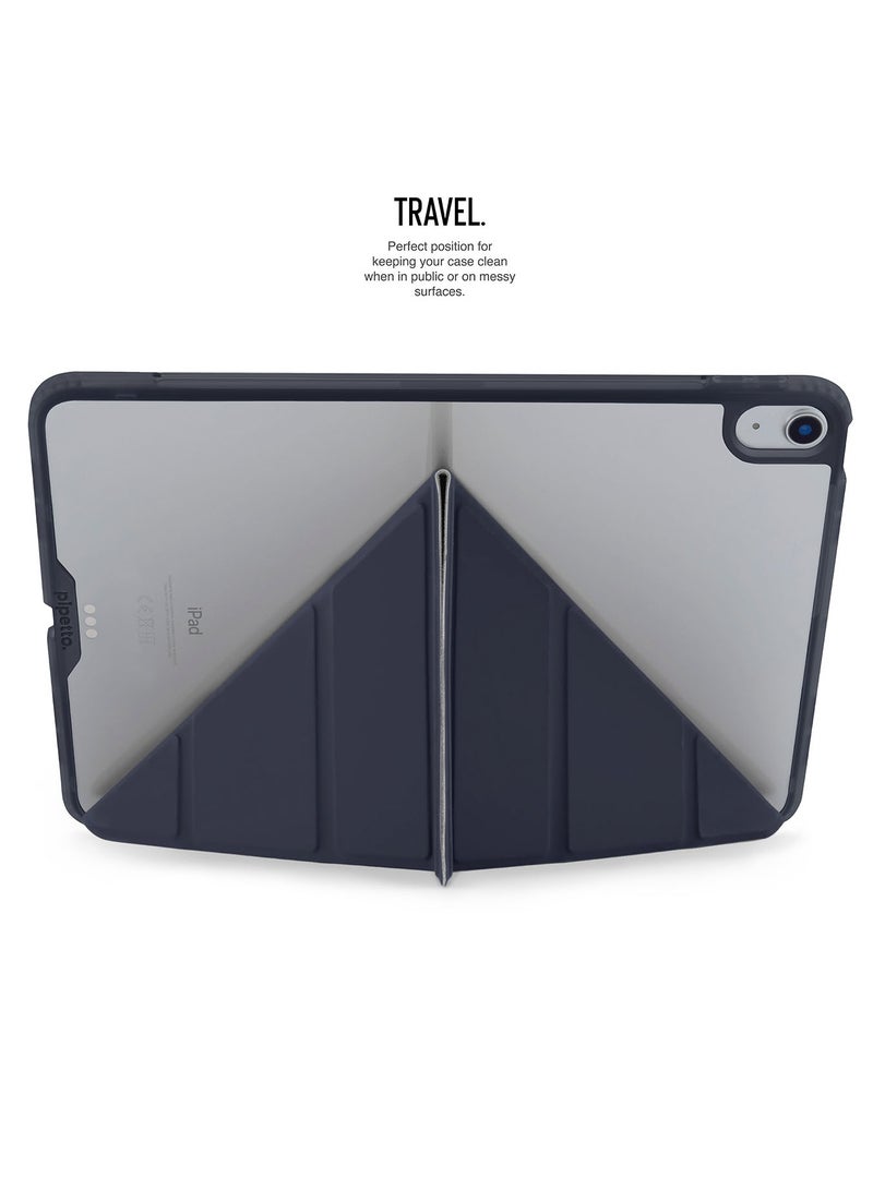 Pipetto Origami No1 for Apple iPad AIR 13 inch Case (2024) M2 Smart Cover with 5 in 1 Stand - Dark Blue - Image 5