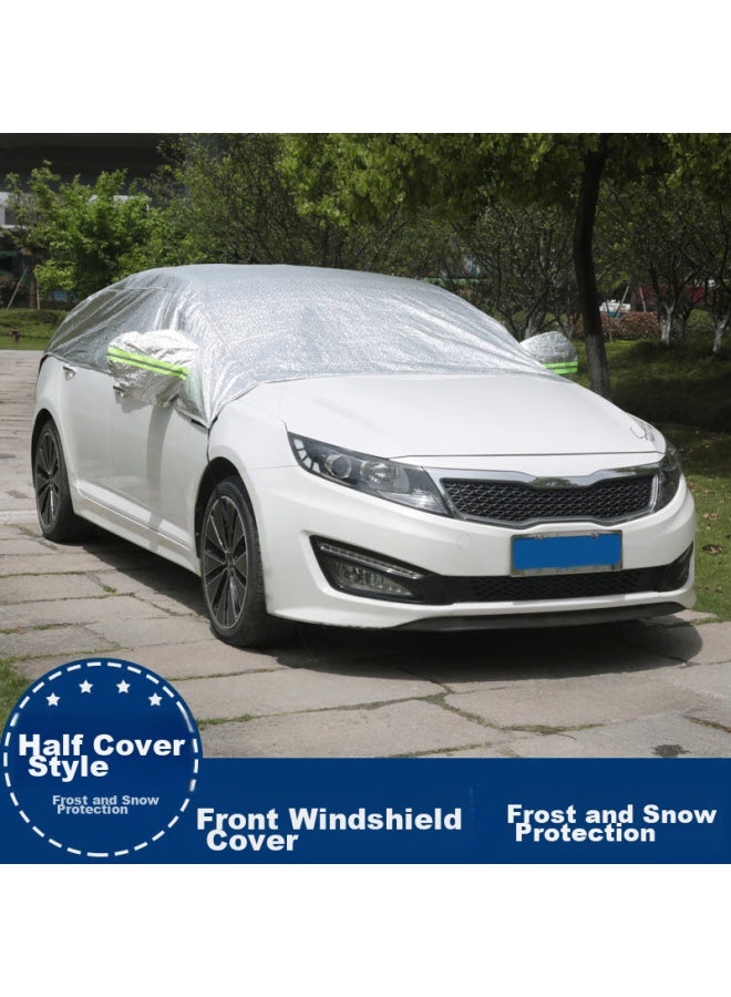 DiGallen Dijialun Winter Car Snow Cover Half Cover Car Clothes Car Glass Car Sunshade For Mercedes-benz, Changan, Audi, Byd, Sylphy, Lavida, Geely, Sagitar, Corolla, Toyota, Specialized For Cars - Image 2