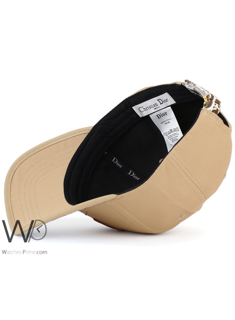 ديور كاب بيسبول ديور Dior باللون البيج - Image 4