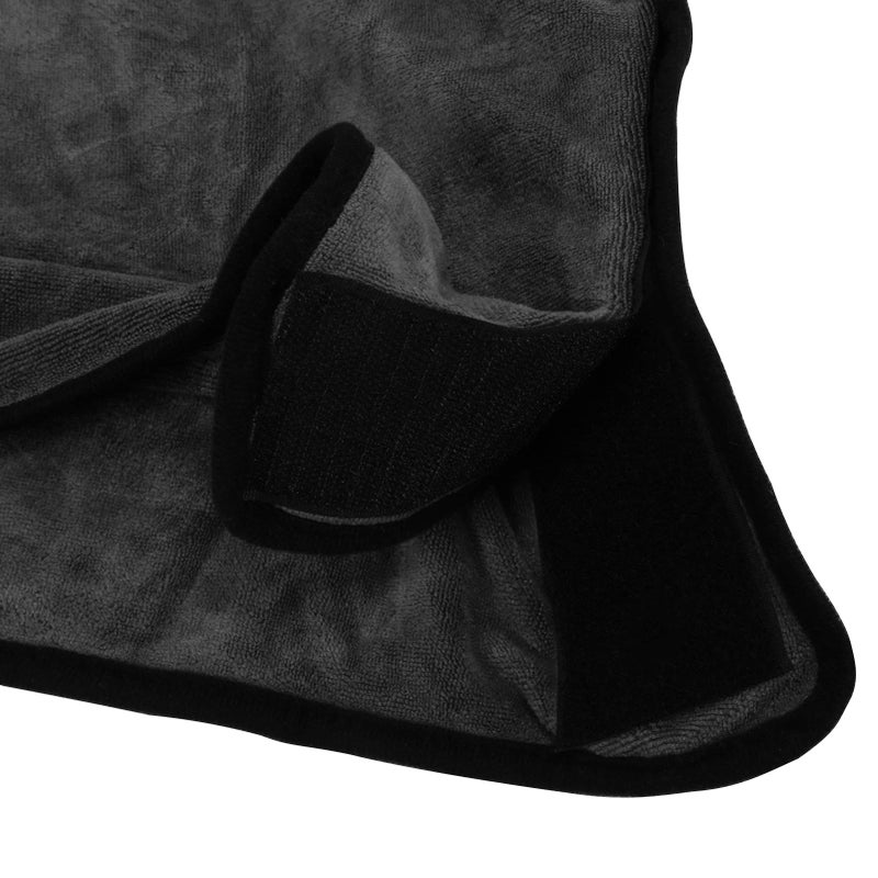 Large Dog Coat Winter Warm Soft Microfiber Adjustable Quick Drying Bathrobe Towel - Image 5