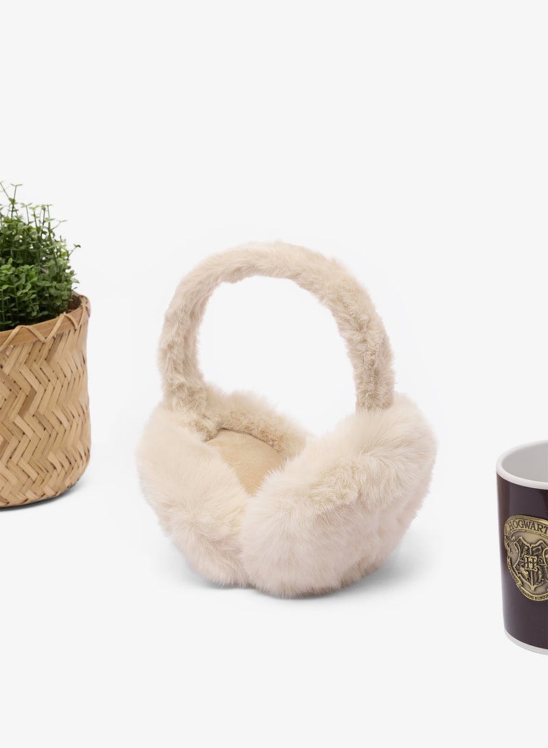 Ginger Faux Fur Ear Muffs - Image 1