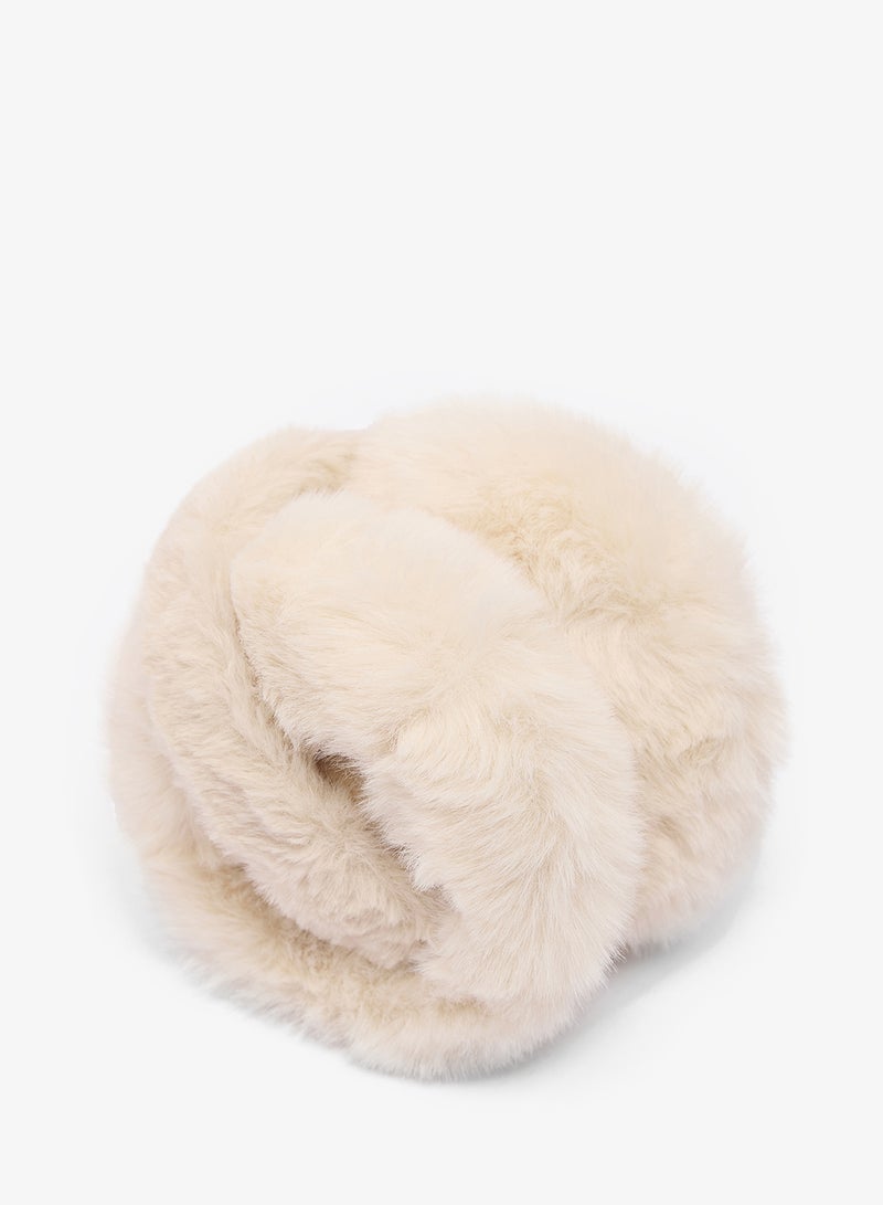 Ginger Faux Fur Ear Muffs - Image 2