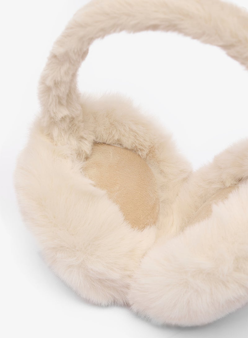 Ginger Faux Fur Ear Muffs - Image 3