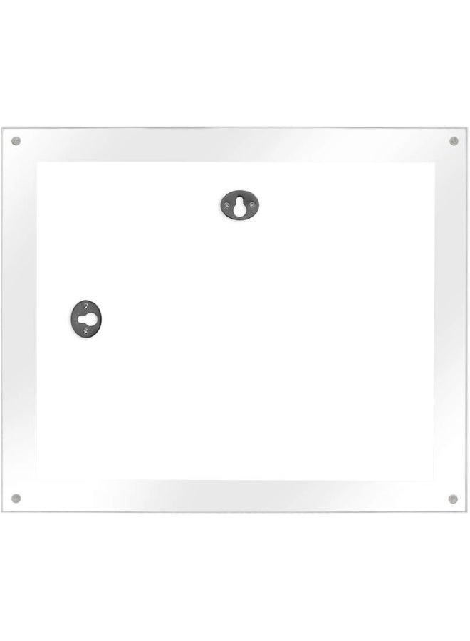 Isaac Jacobs Isaac Jacobs 8x10 WallMountable Clear Acrylic Picture Frame Magnetic Photo Frame Made for Gallery Display Wall Space Wall Dcor Art Home or Office  - Image 2