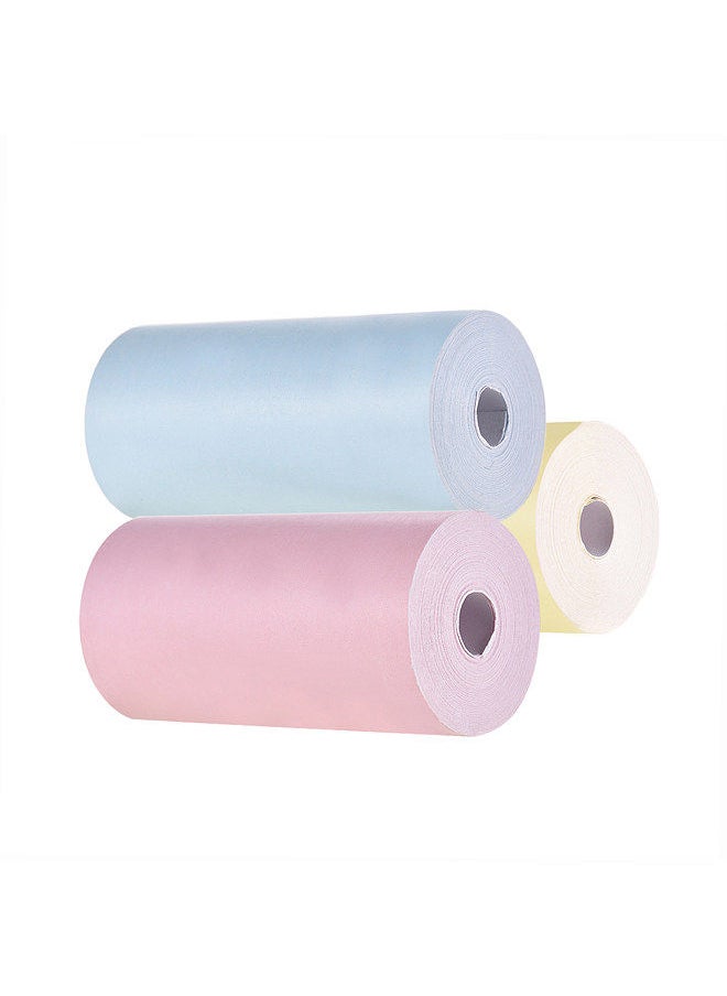 Bisofice - Color Thermal Paper Roll 57*30mm (2.17*1.18in) Bill Receipt Photo Paper Clear Printing forA6 Pocket Thermal Printer for P1/P2 Mini Photo Printer, 3 Rolls - Image 1