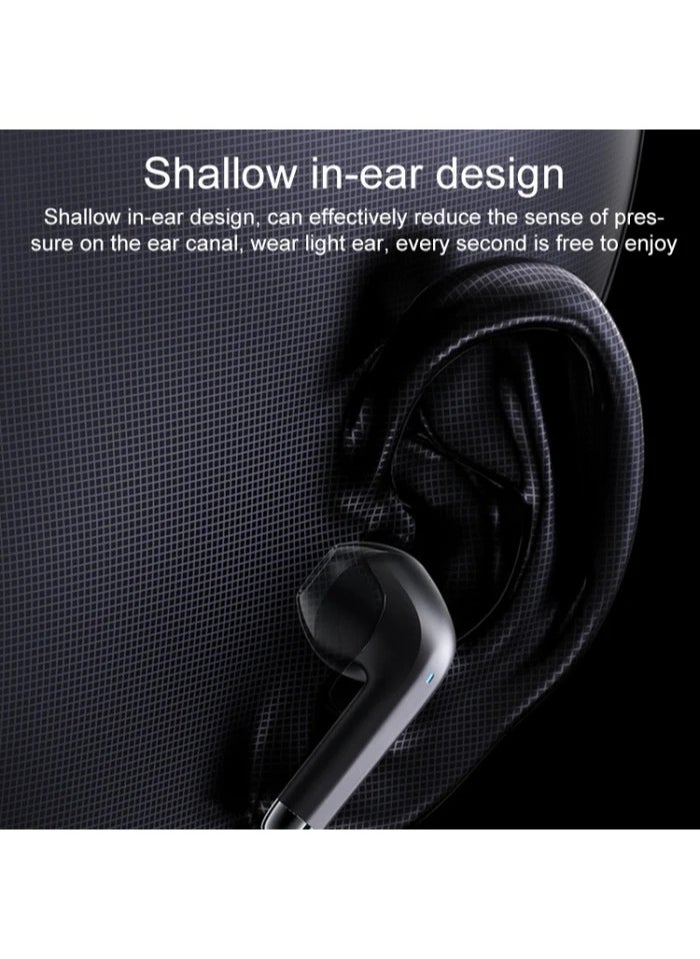 Yesido - Earbuds TWS21 Bluetooth 5.3 TWS Wireless Bluetooth Earphone Enhanced Sound Quality Black - Image 1