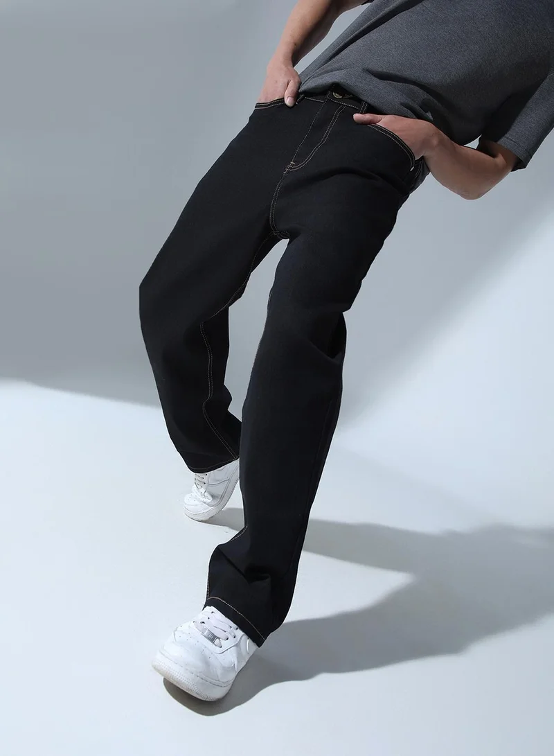هوبرهولمي Black Jeans for Men
